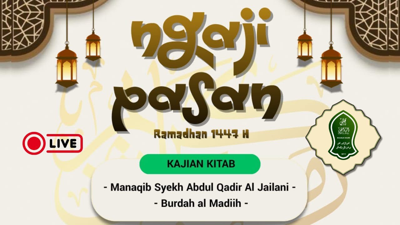 NGAJI PASAN RAMADHAN 1447 H (ke-4)