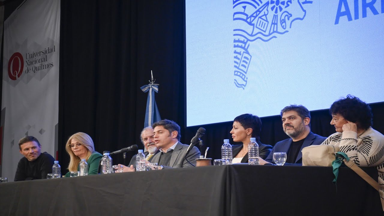 Cierre del Encuentro Bonaerense de Ciencia y Universidad en la UNQ