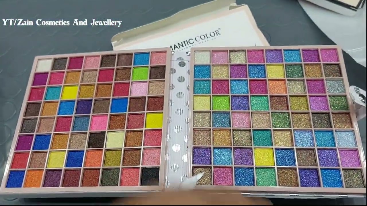 All In 1 Makeup Kit And Eyeshadow Palette | Romantic Color Makeup Kit