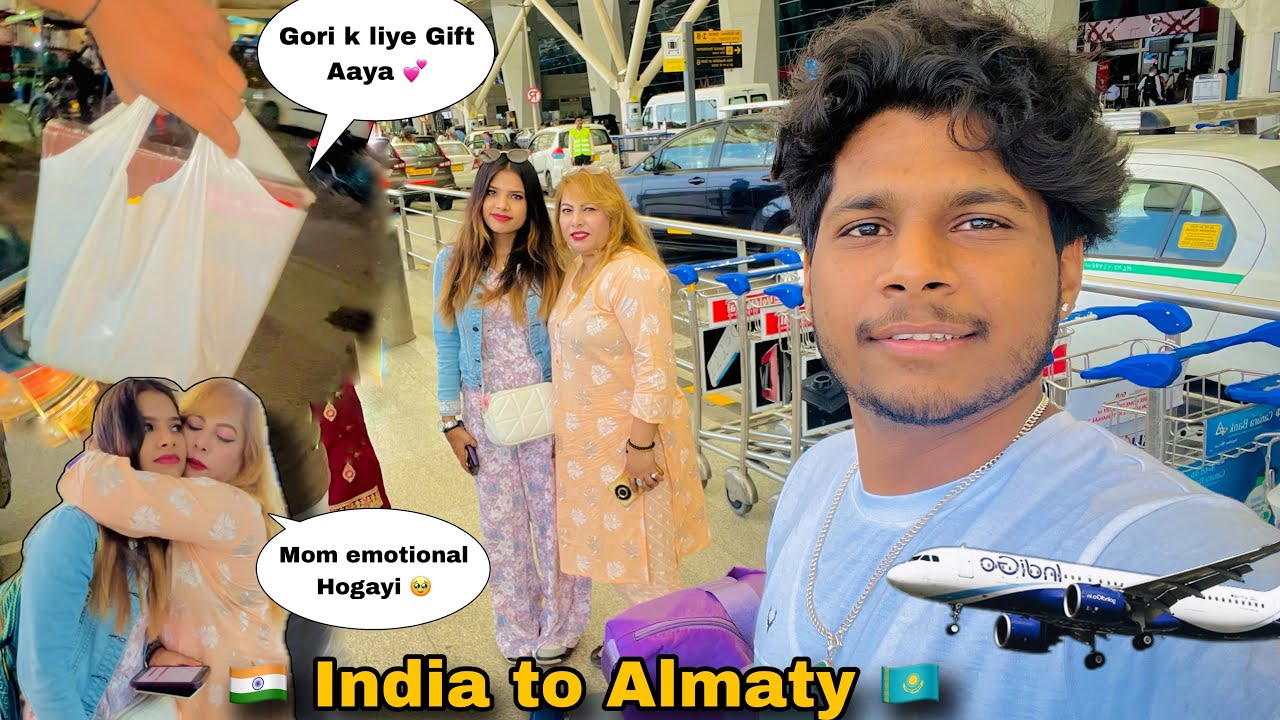 Khushi jaa rahi hain Kazakhstan Holidays hogye khatam  sab Emotional hogaye airport pe … || Luxrider