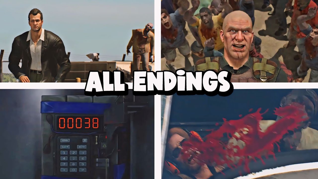 ALL ENDINGS - DEAD RISING DELUXE REMASTER (HD)