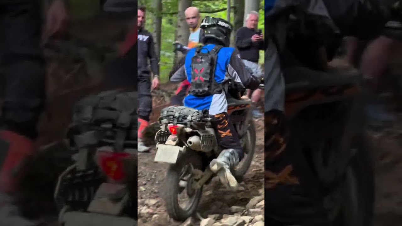 Reality 🫣 of adventure motorcycles on offroad trails