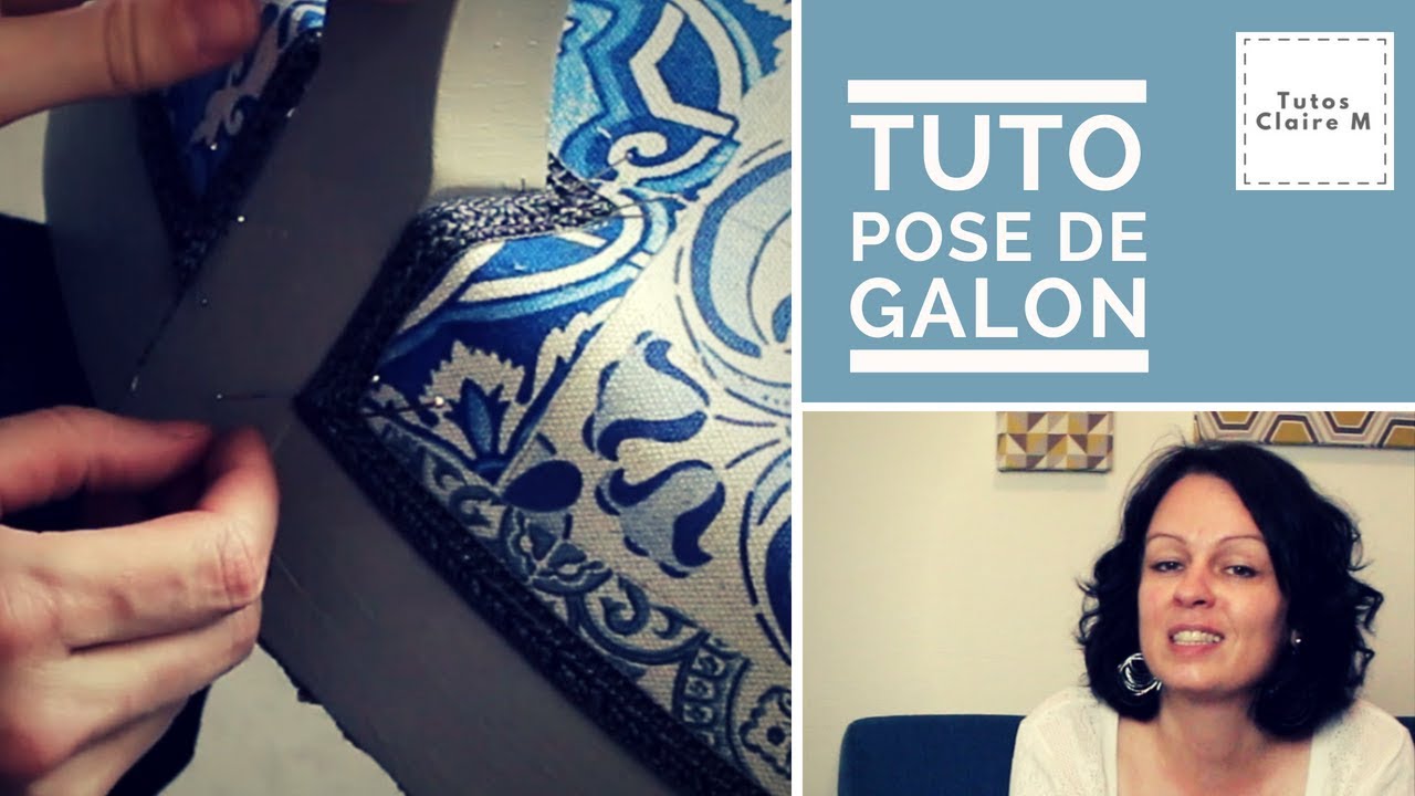 Comment Poser Du Galon Sur Une Chaise ? TUTO COMPLET