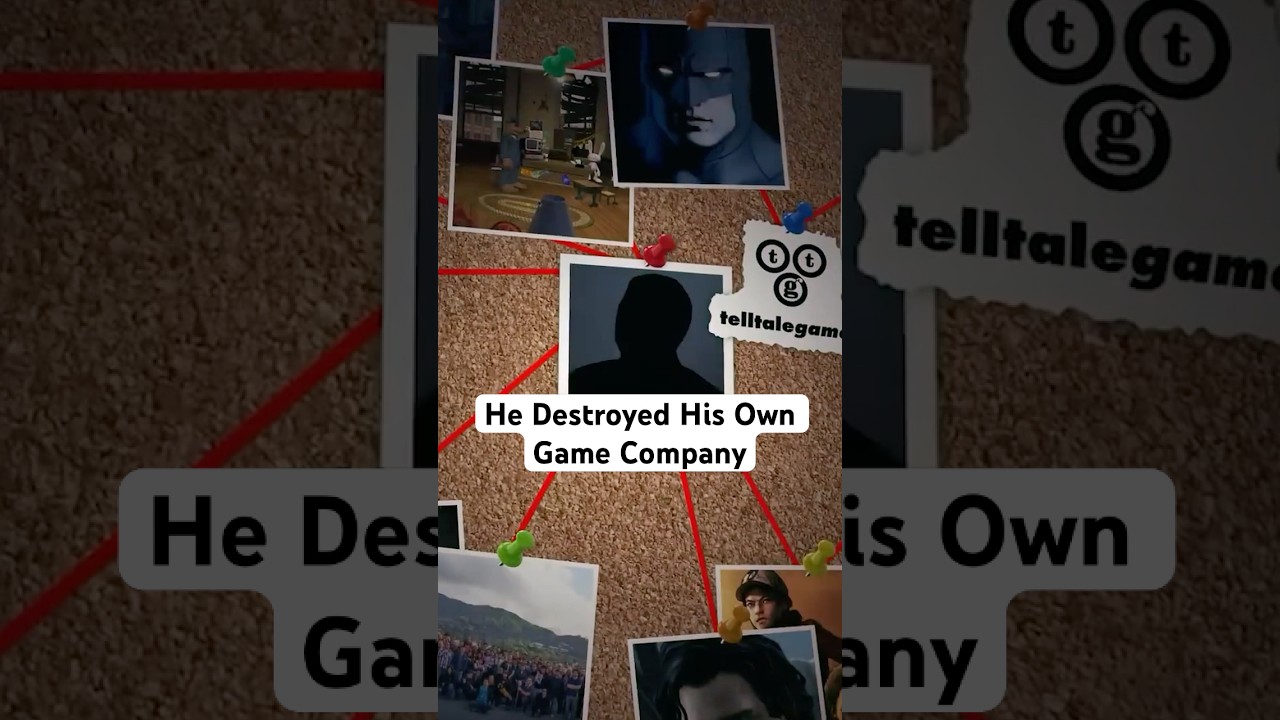 This Man's Ego Destroyed An Entire Game Company - What Happened To Telltale Games?