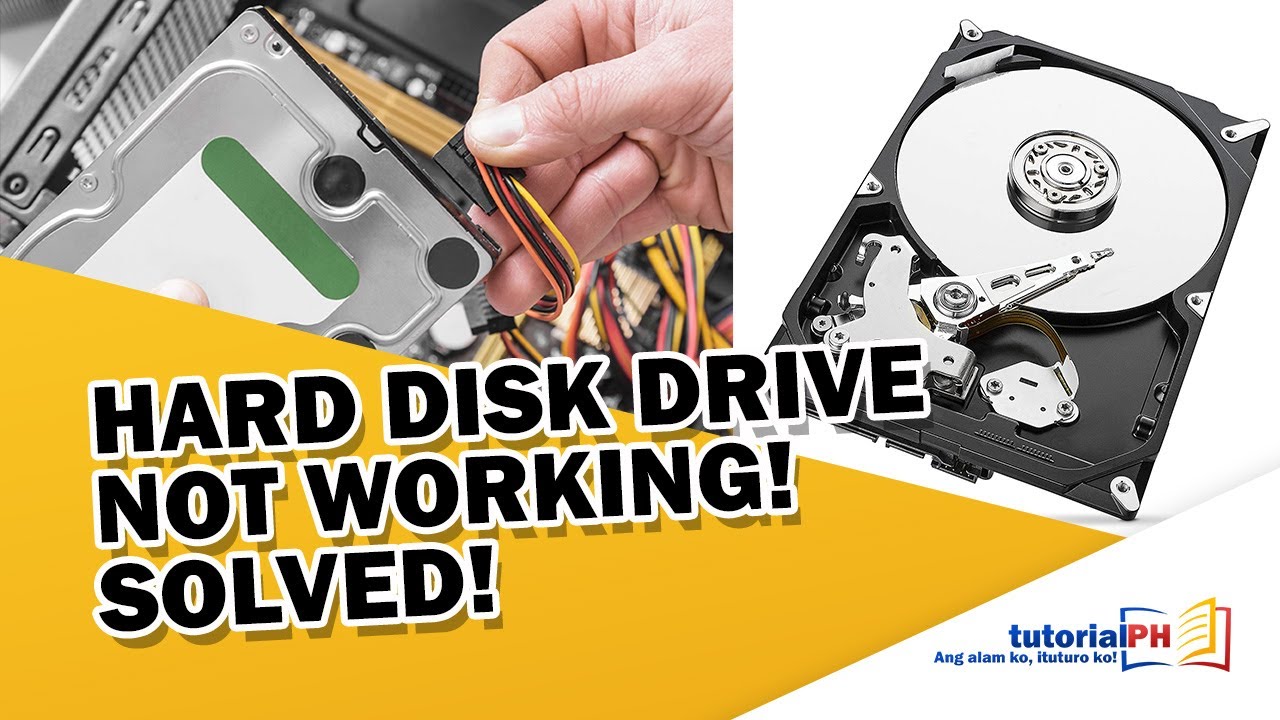 Hard Disk Drive Not Working! - HDD Repair | Pinoy Tutorial