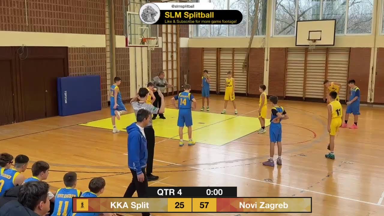 KKA Split u13 vs Novi Zagreb - Božićni Kup 2025