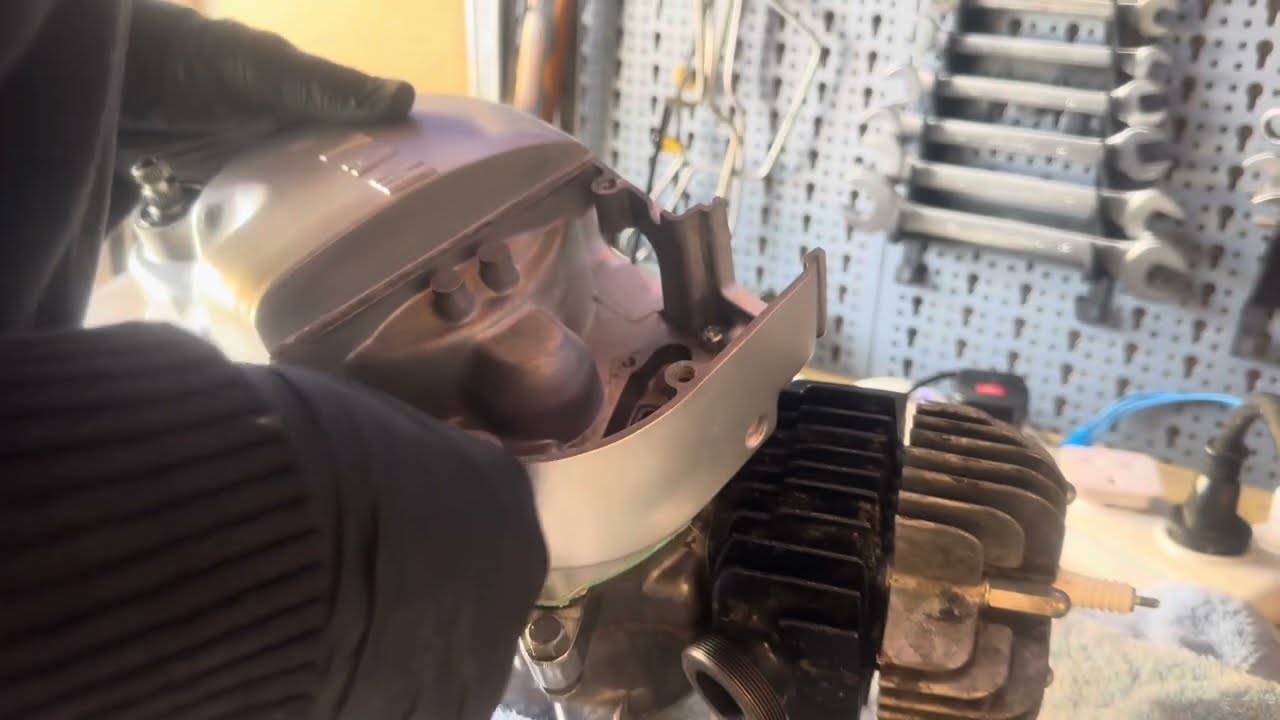 Yamaha FS1e Engine Installation. Any evidence of abuse and will it run?