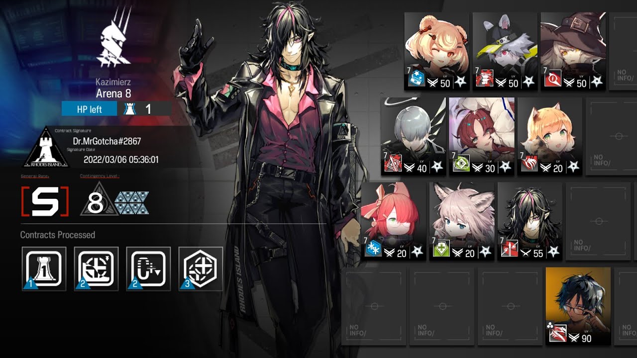 【明日方舟/Arknights】【Contingency Contract #6 Wild Scales】Day 6 Rotating Map Risk 8 Low End +Thorns