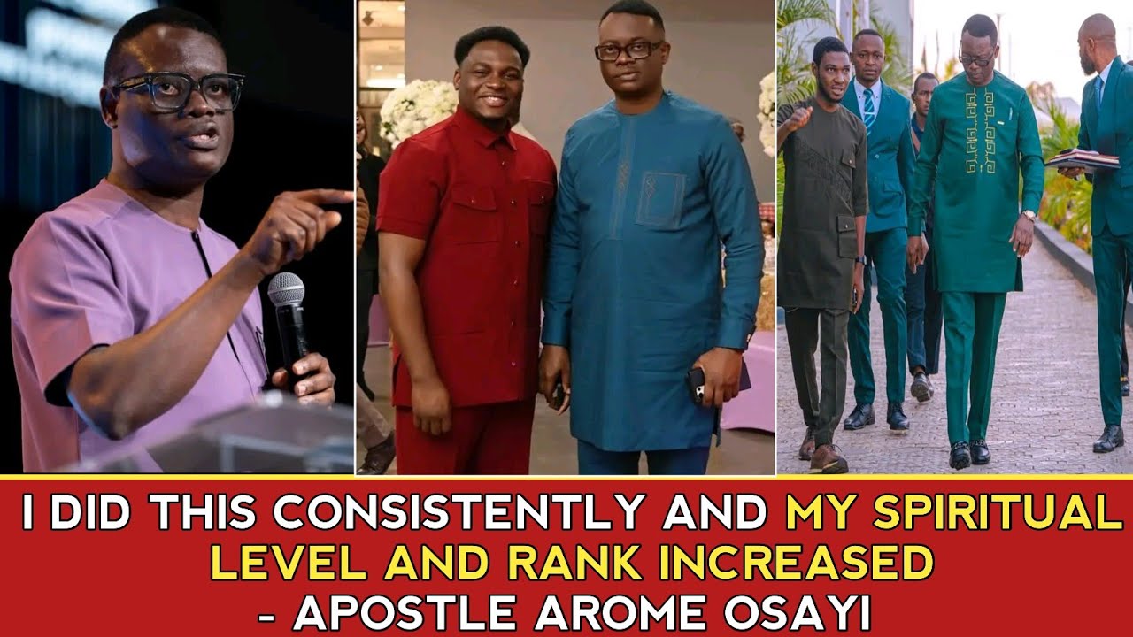 I DID THIS CONSISTENTLY AND MY SPIRITUAL LEVEL AND RANK SKYROCKETED || APOSTLE AROME OSAYI 