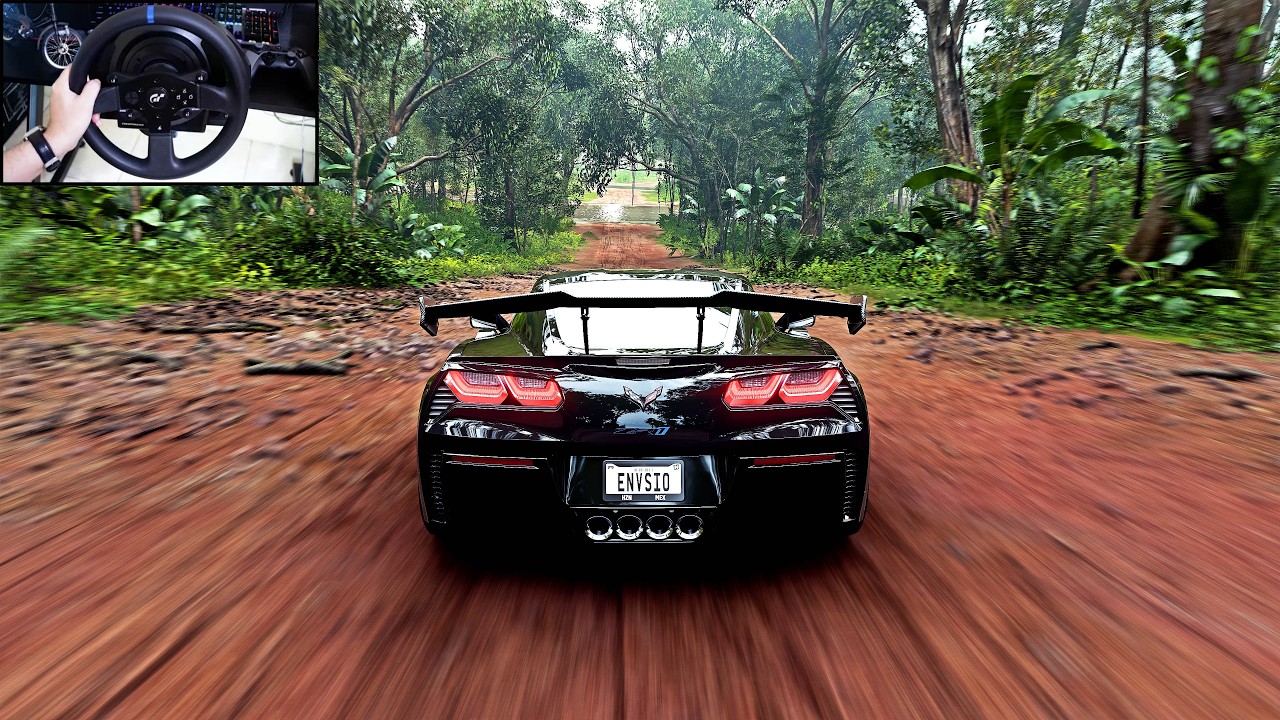 Chevrolet Corvette ZR1 - Forza Horizon 5 | Thrustmaster T300RS GT Gameplay