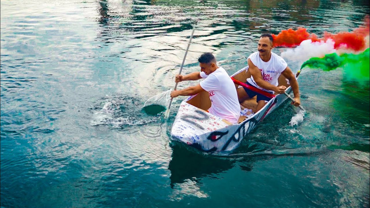 The Italian Carton Boat Race - Turbigo