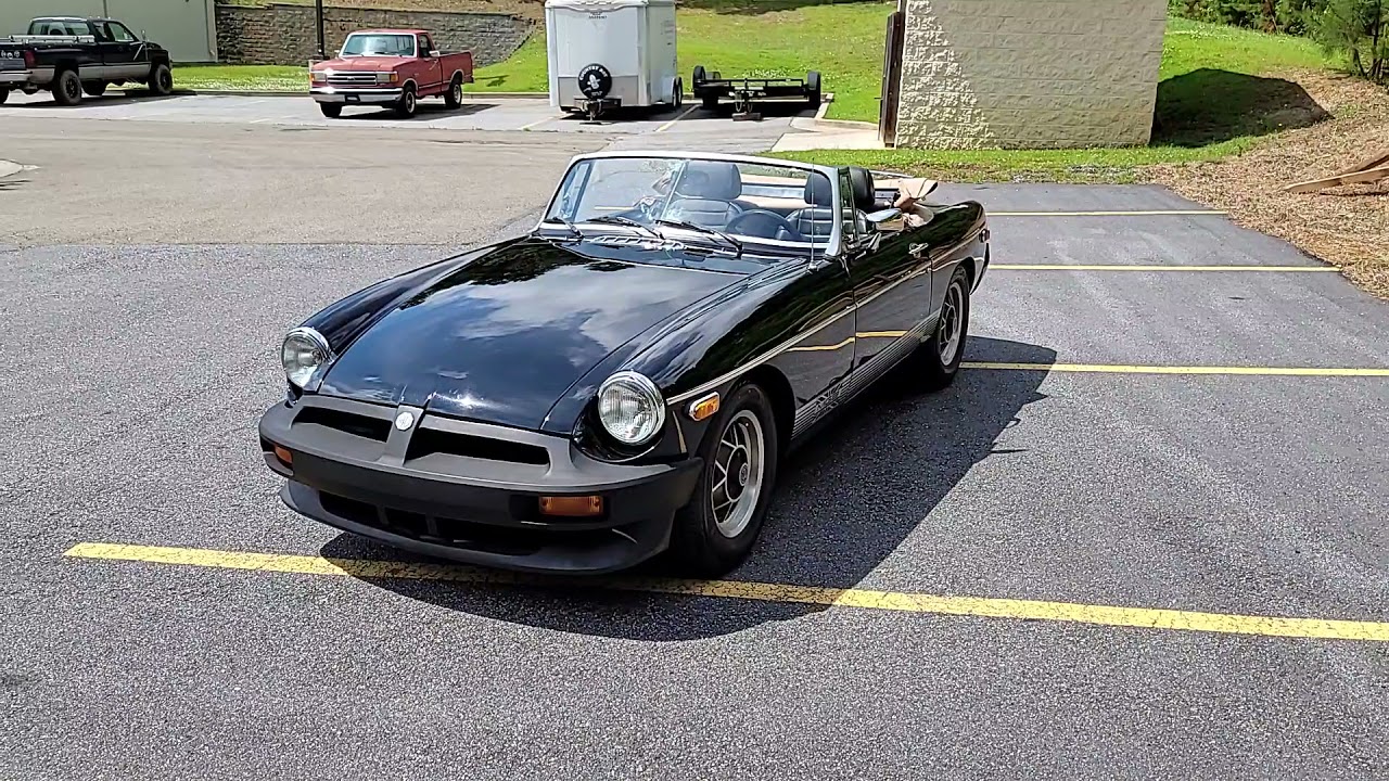 SOLD - 1980 MGB Convertible