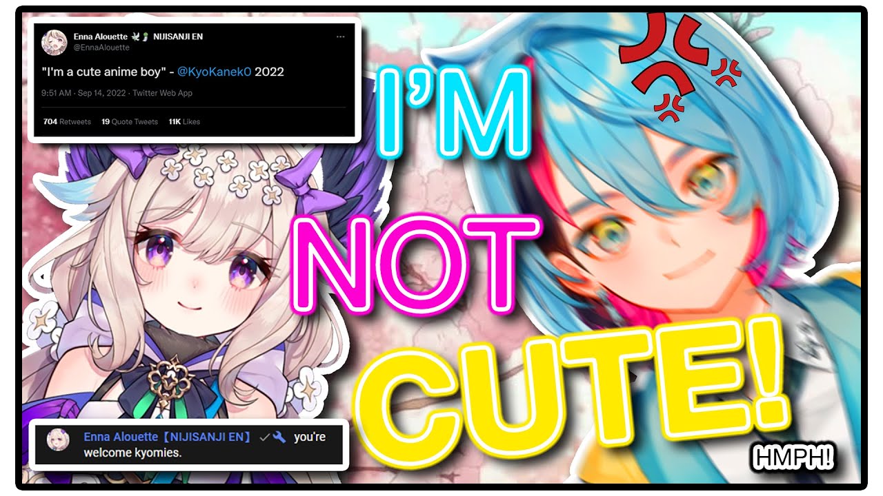 𝗘𝗻𝗻𝗮 𝙗𝙖𝙞𝙩𝙚𝙙 𝗞𝘆𝗼 𝗶𝗻𝘁𝗼 𝘀𝗮𝘆𝗶𝗻𝗴 𝗵𝗲'𝘀 𝘾𝙐𝙏𝙀 【NIJISANJI  EN】