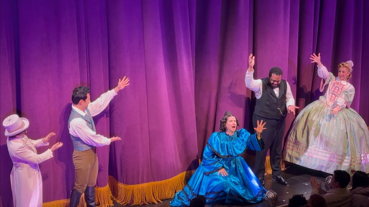 Oh Mary Curtain Call with John Cameron Mitchell and Simu Liu 