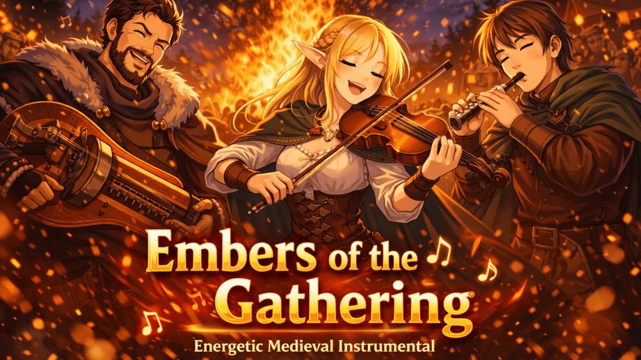 Embers of the Gathering | Energetic Medieval Instrumental Music