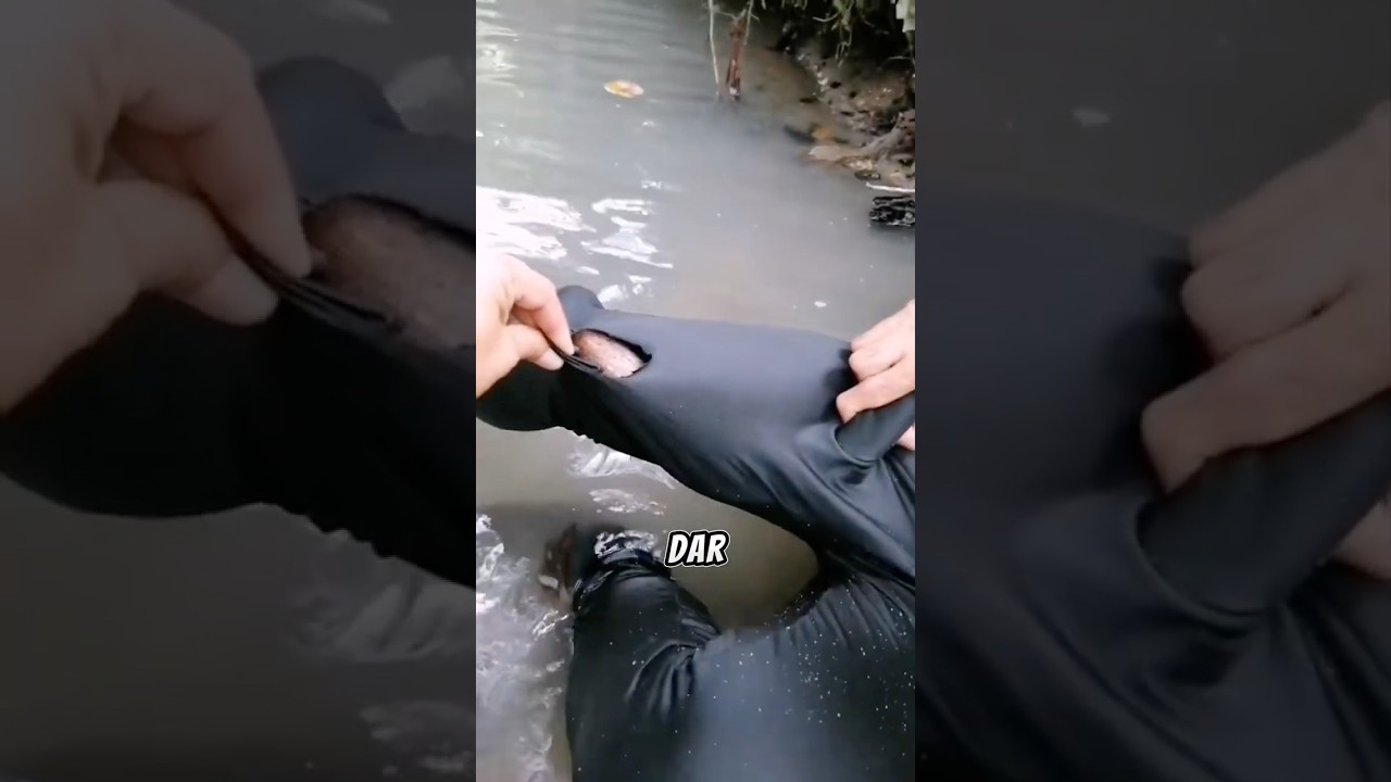 Hava Ge&ccedil;irmeyen Elbise Olmazsa Ne Olur? Sonu&ccedil;: Balıklı Dalgı&ccedil;! 🧽