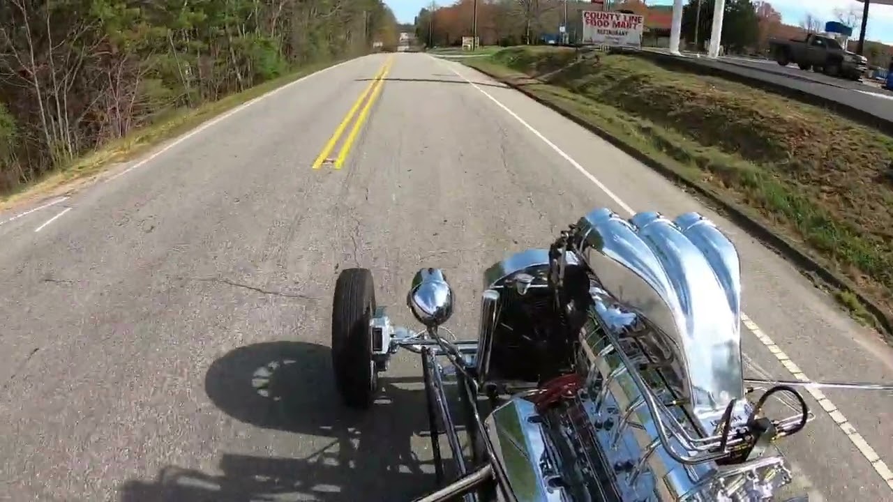 1921 Ford  T Bucket test drive
