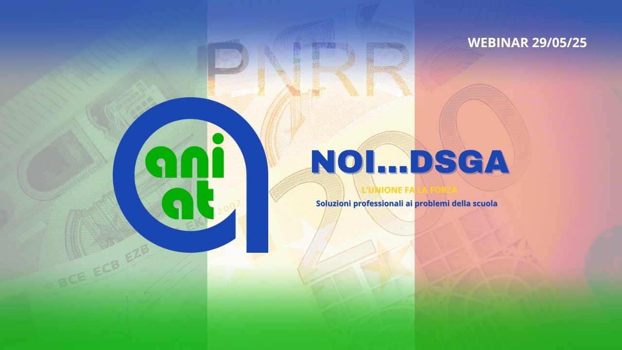 Webinar Aniat - Rendicontazione PNRR 4.0 - 29 maggio 2025