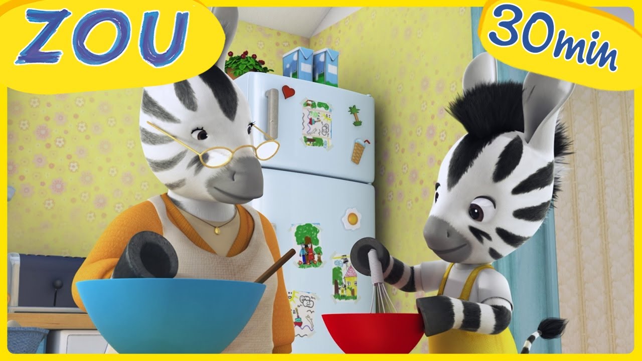 Un piccolo chef in cucina 🍰 | Zou | Famiglia & Condivisione | Cartoni per bambini