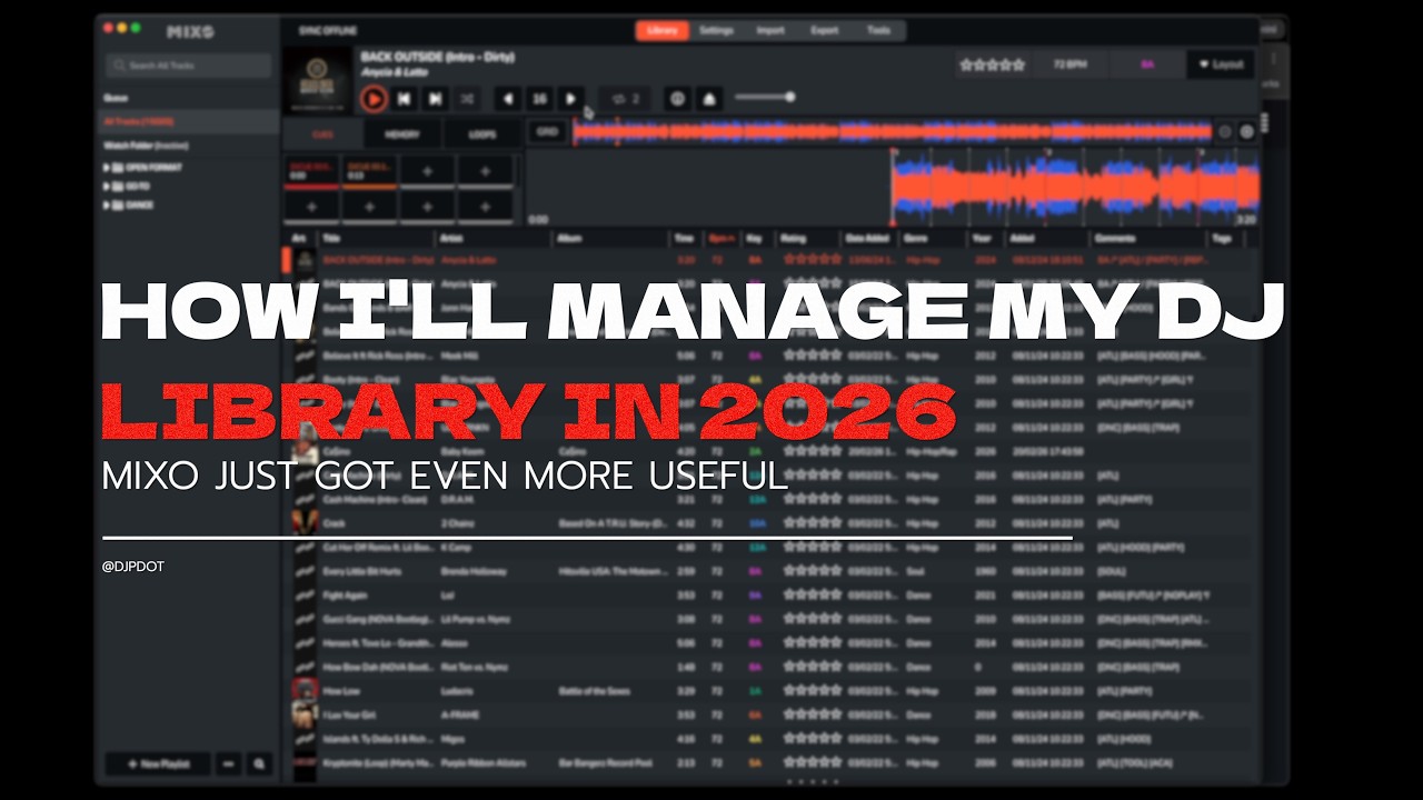 Mixo 2.0 Is How I Will Organize My DJ Library in 2026
