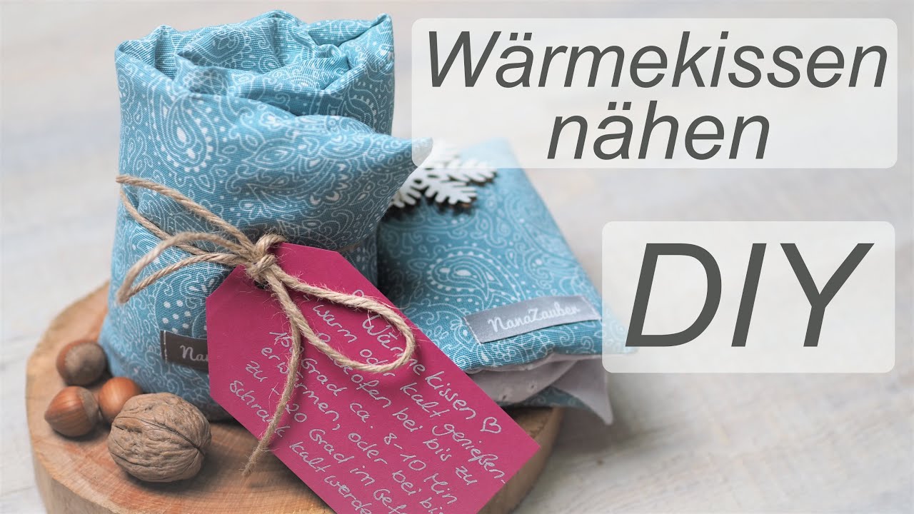 Wärmekissen nähen - Annas Adventskalender im November - Türchen 14