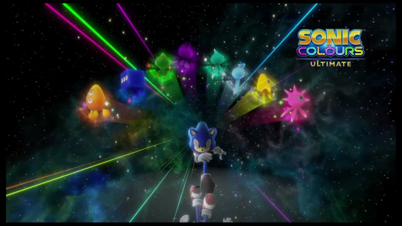 Sonic Colours Ultimate Title Screen