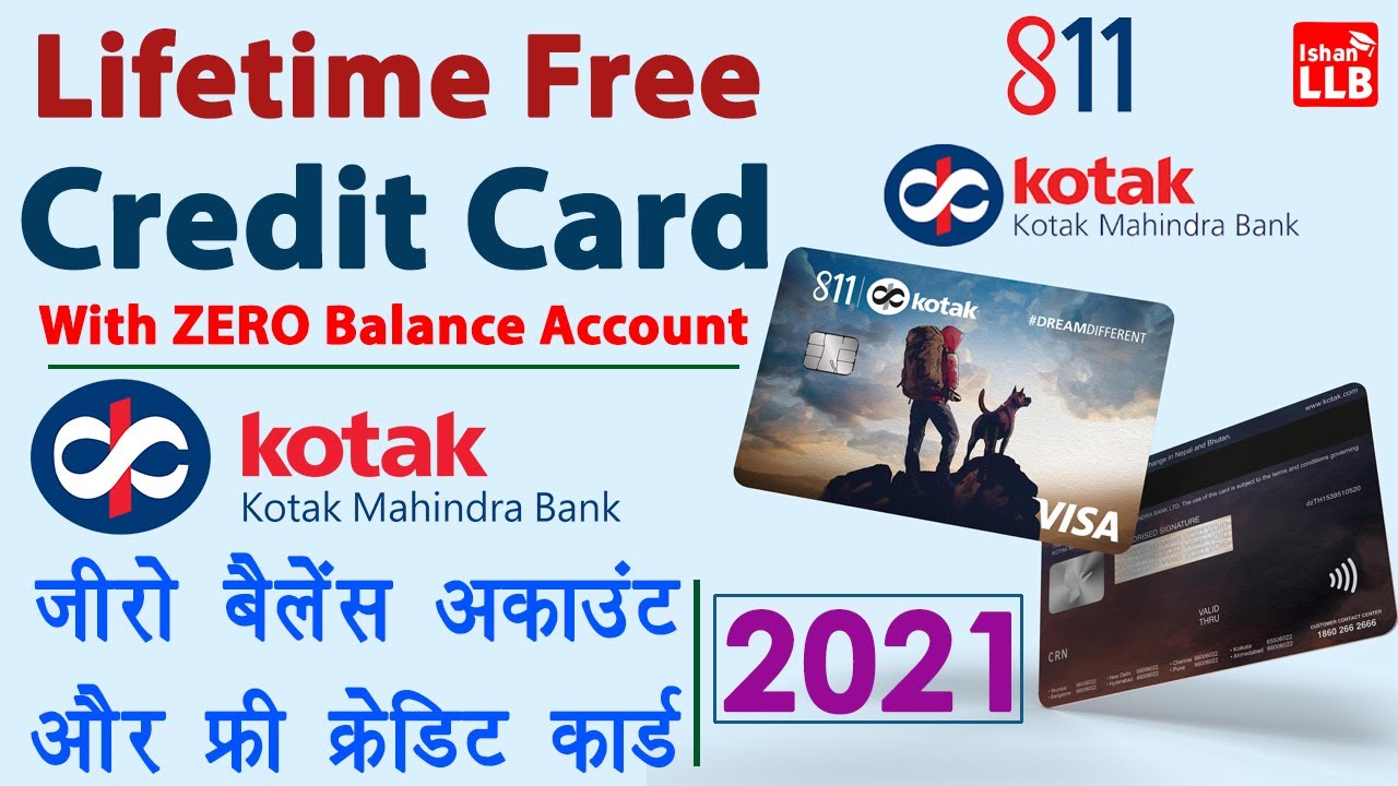 Kotak zero balance account opening online - kotak 811 credit card apply 2022 | Full Guide in Hindi