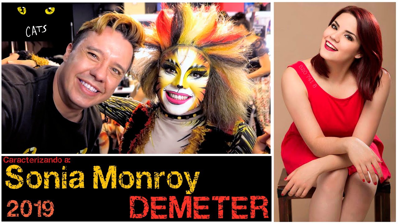 Maquillaje CATS | Caracterizando a: Sonia Monroy - Demeter (CATS México 2019)