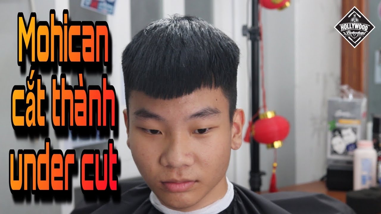 Mohican chuyển sang undercut | Hollywood barber shop