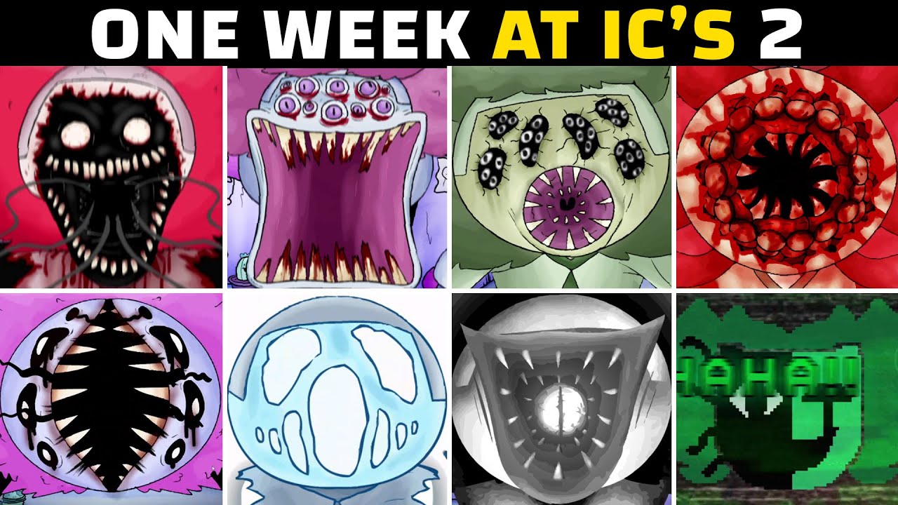 One Week at IC's 2 - All Jumpscares & Extras Mode