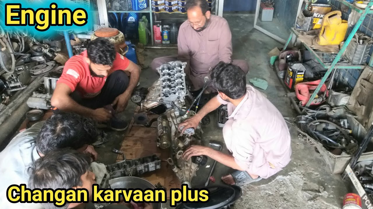 Engine Repairing Expenses of Chingan Caravan Plus Van,