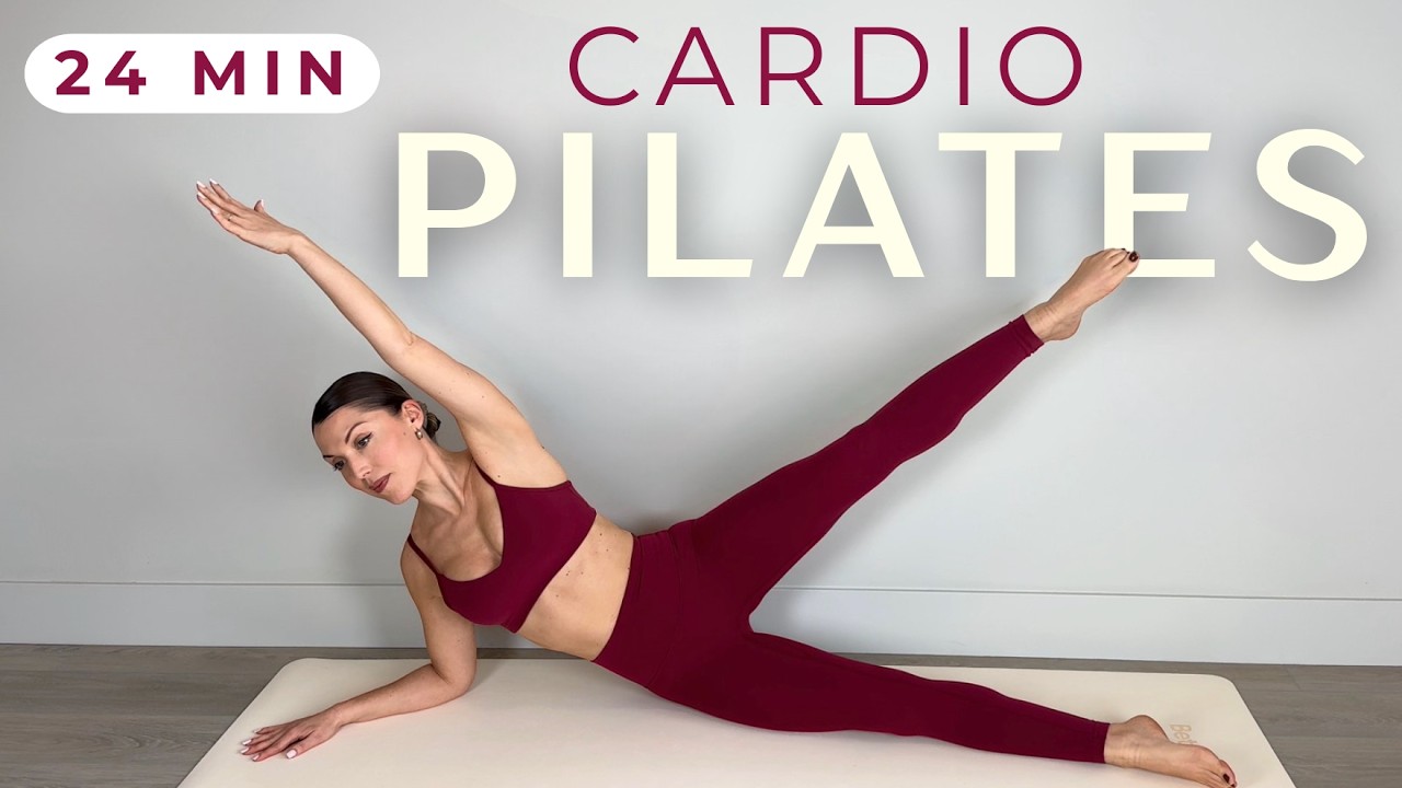 24 Min Full Body Cardio Pilates Workout | Sculpt & Sculpted Challenge Day 19