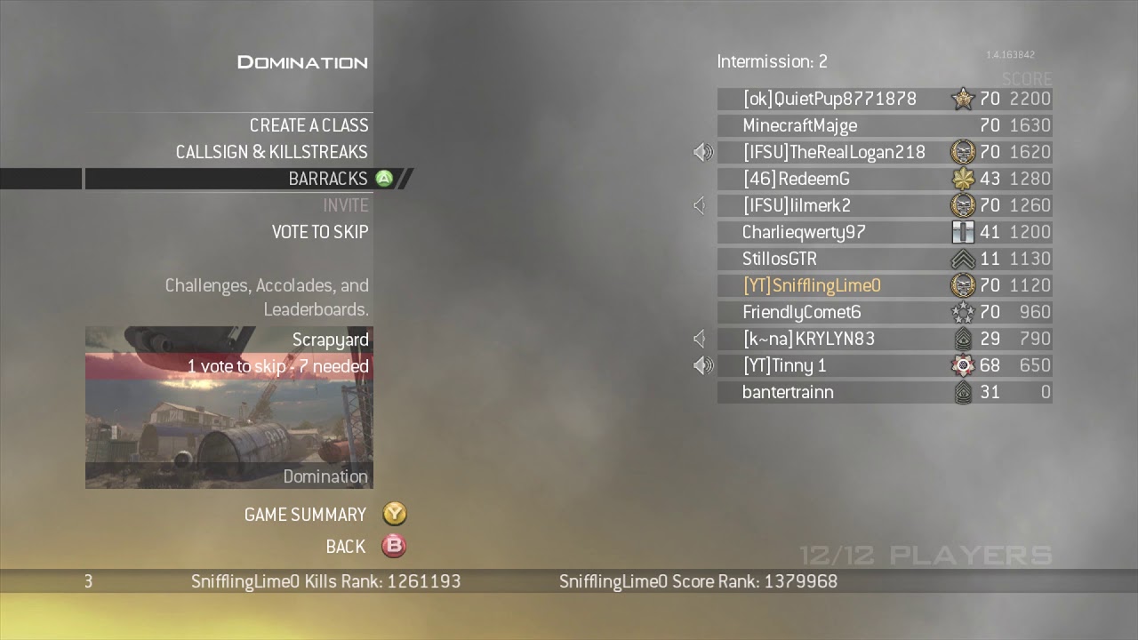MW2 - Lobby Intermission Fight [2020]