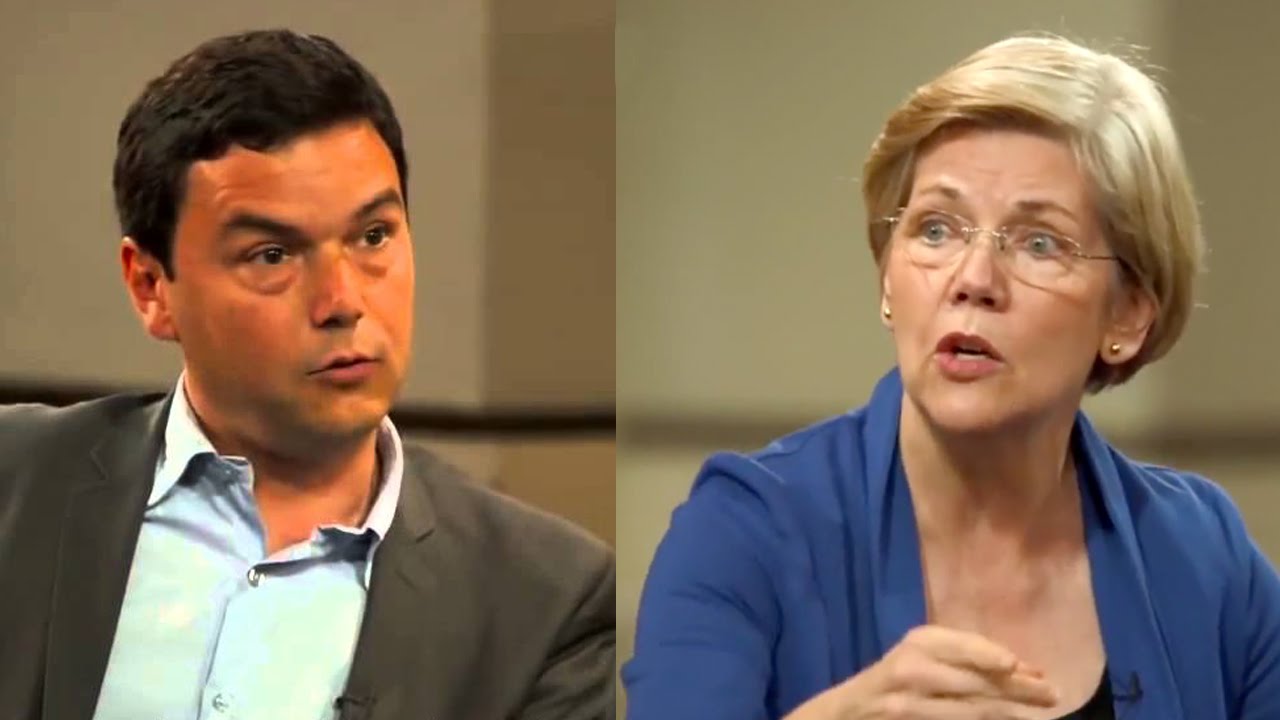 Elizabeth Warren & Economist Thomas Piketty discuss economic equality on HuffPost Live
