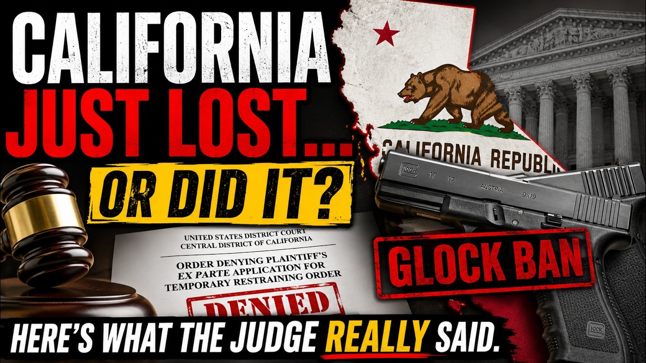 Everyone Is Getting This California Glock Ruling WRONG