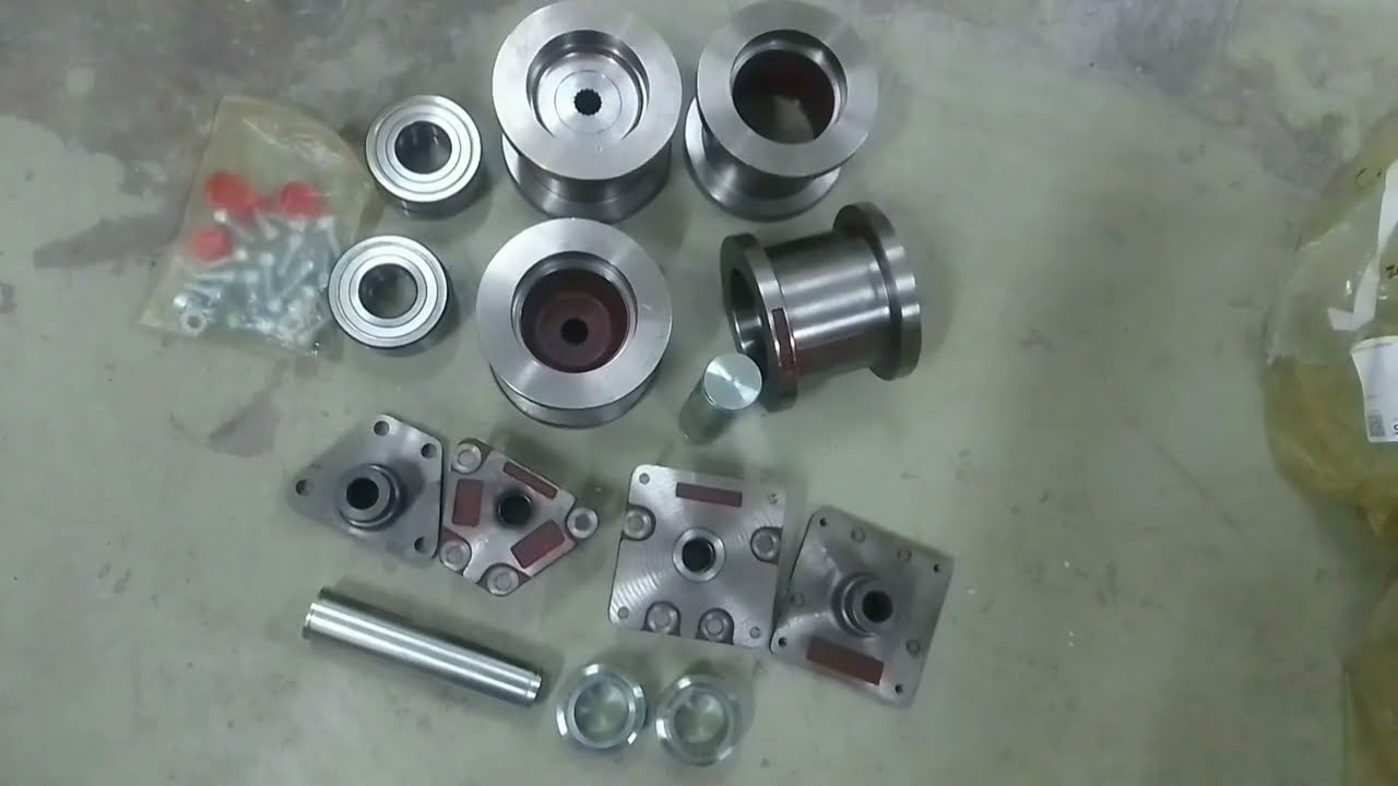 HOW TO  CHANGE SWF OVERHEAD CRANE TRAVELLING WHEEL