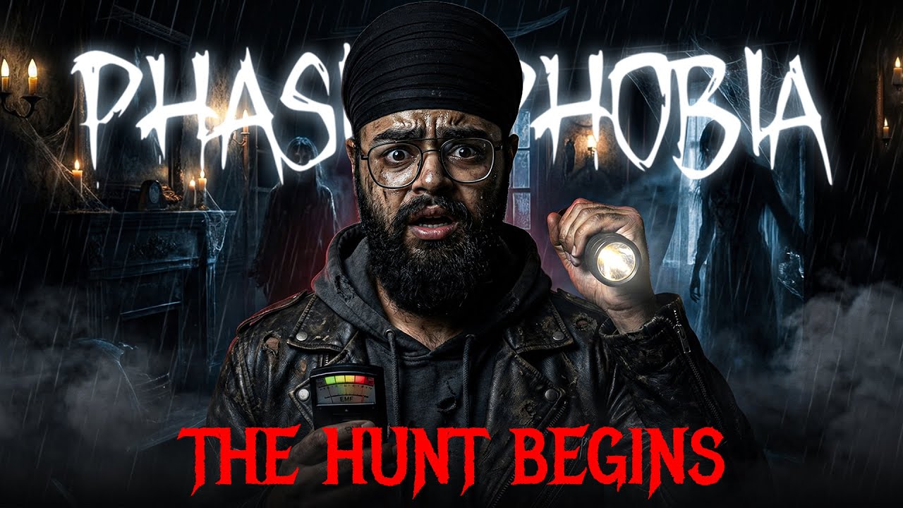 Ghost Hunting in Phasmophobia — My Heart Can't Take This 😭 (Hindi)