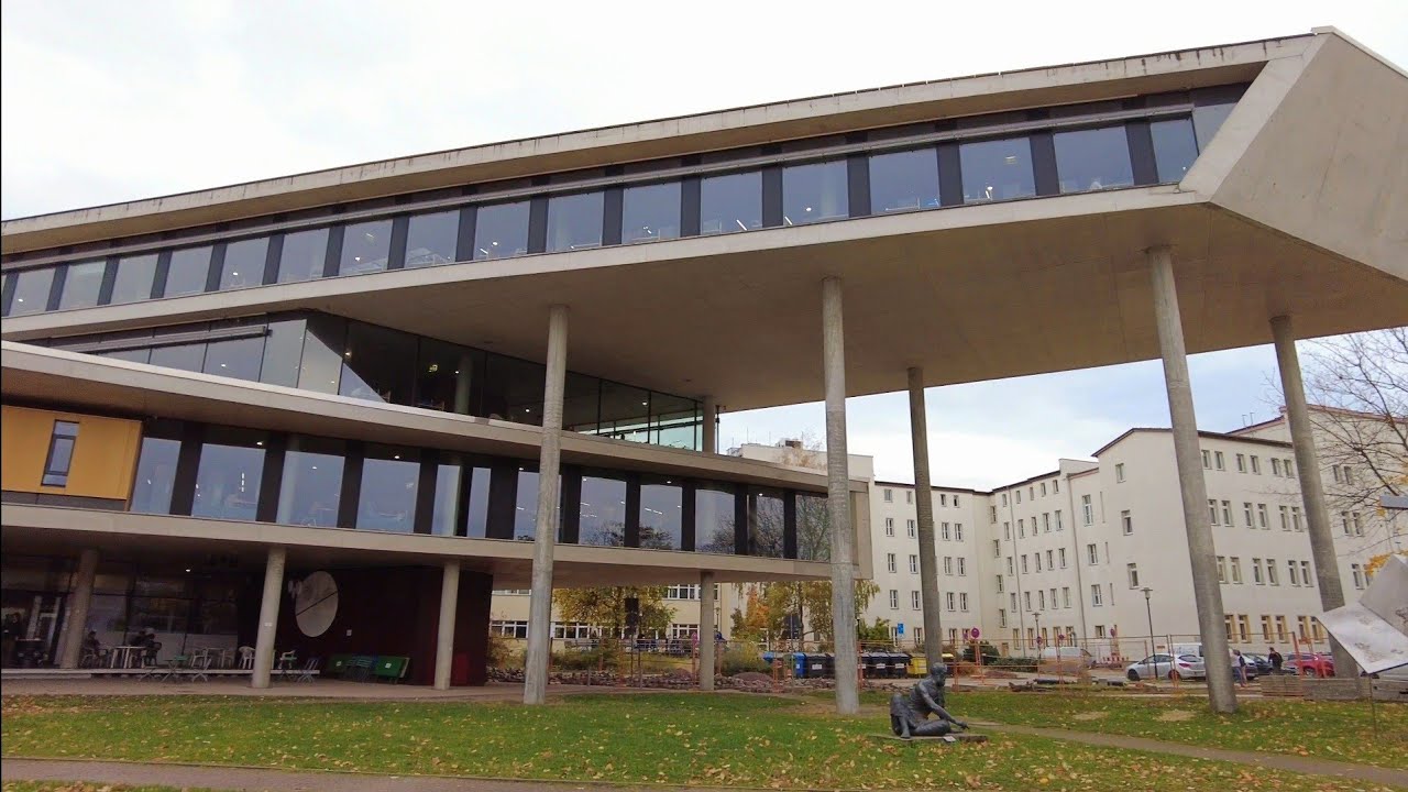 Magdeburg | Walking through Video at Otto von Guericke University Magdeburg to Nordpark