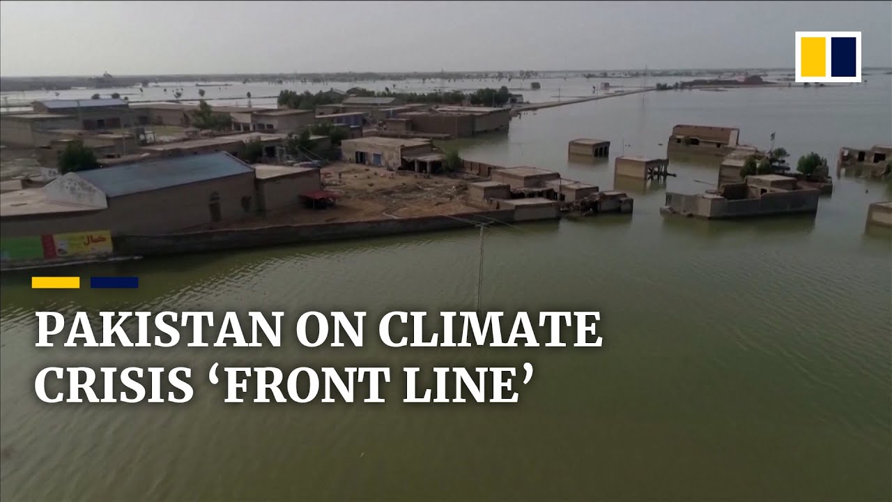 &lsquo;On the front line&rsquo; of climate crisis: Pakistan reeling from floods after severe drought