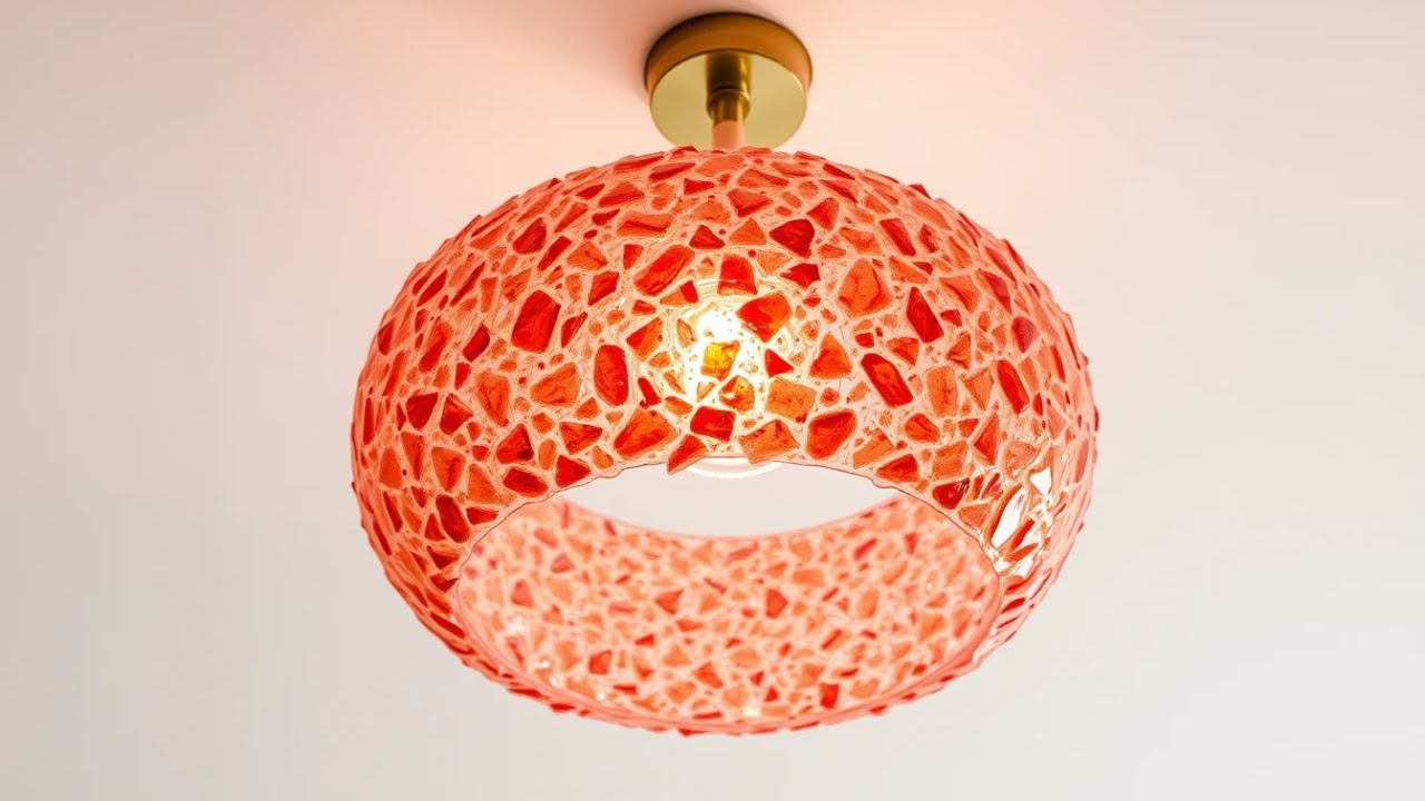 HAZ LAMPARAS CASERAS CON VIDRIO MOLIDO CARTAPESTA  Y DECOUPAG!!