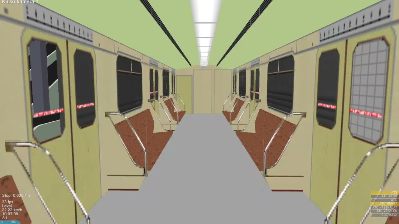 OpenBVE Samarai metró (Yungorodok felé)