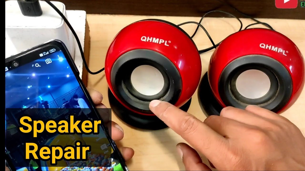 Homemade multymedia speaker | speaker repair at home