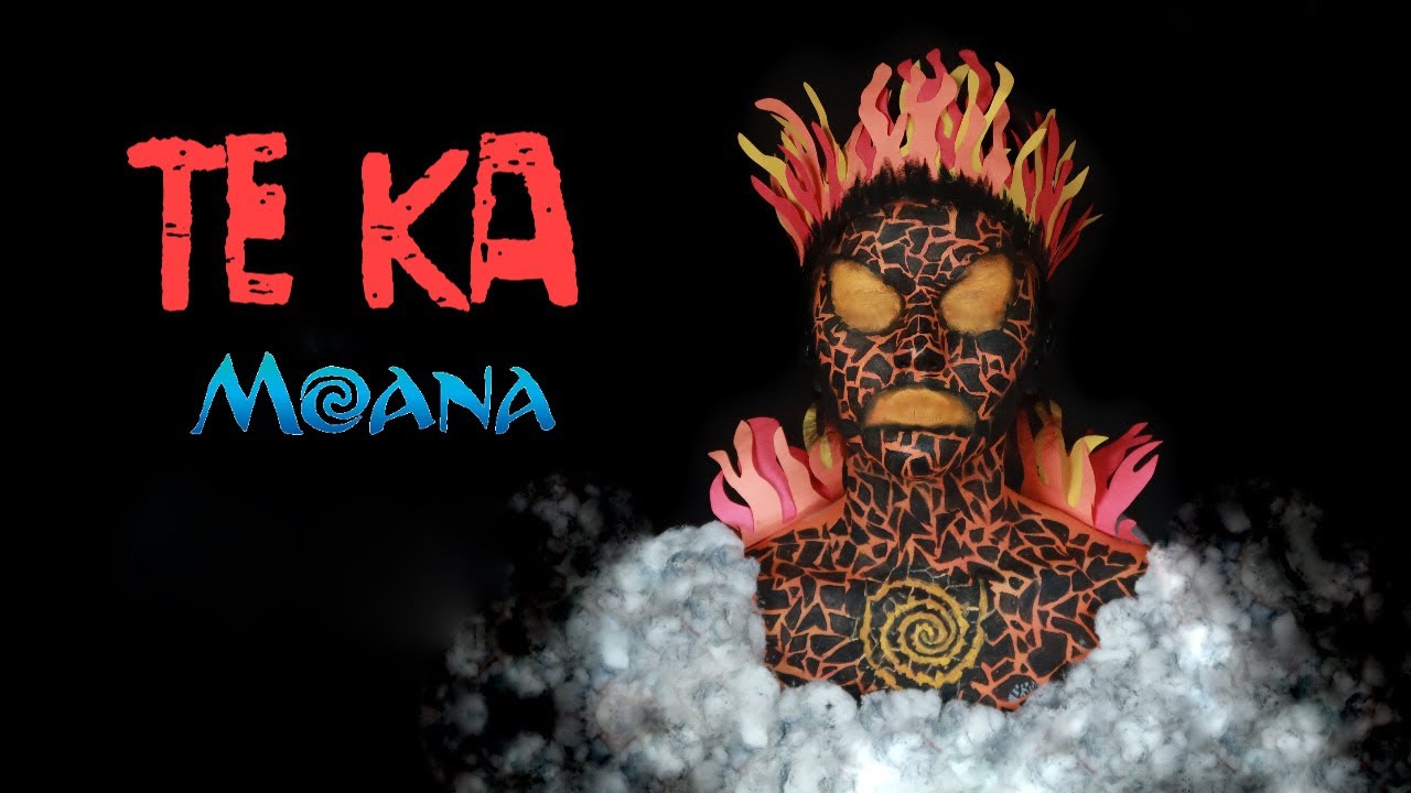 TeKa Moana Makeup Tutorial | Moana Halloween Tutorial | Te Fiti