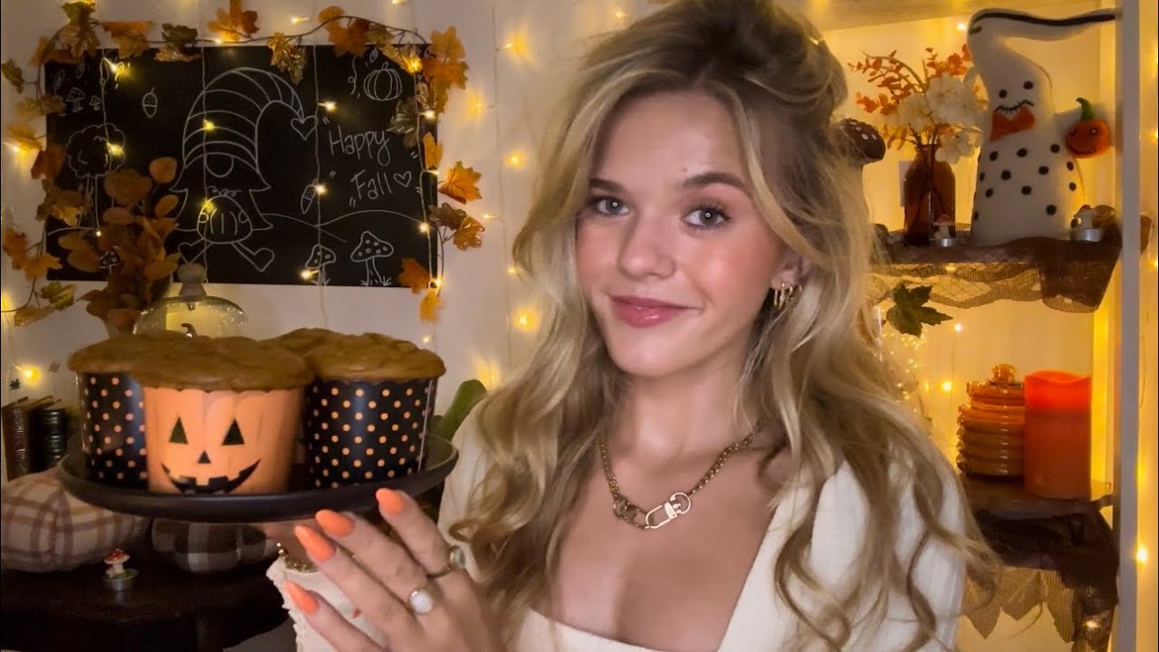 ASMR BFF Fall Sleepover Roleplay 🤎🧸 (sweet treats, personal attention, etc)