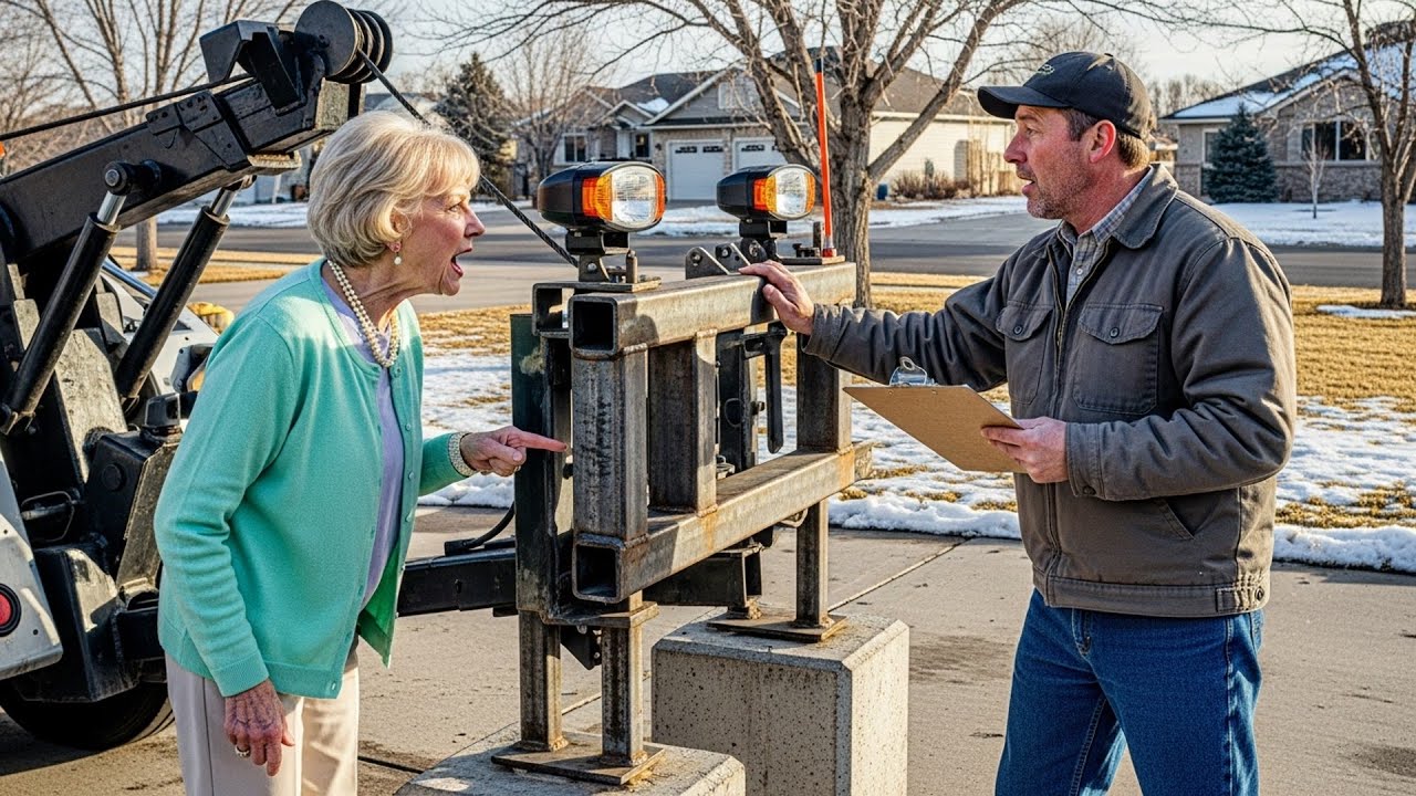HOA Tried Towing My Plow Attachment, Driver Realized It Was Welded To The Frame