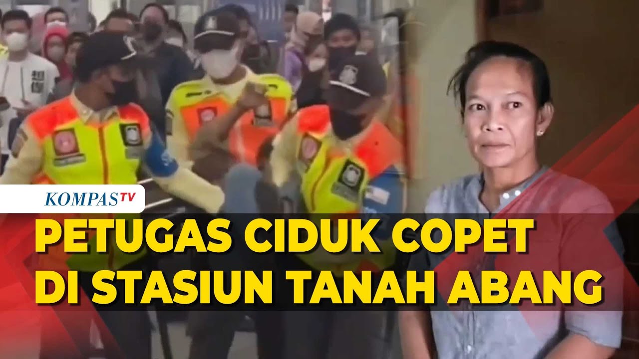 Viral Copet Diciduk Petugas di Stasiun Tanah Abang, Terancam Hukuman 5 Tahun Penjara
