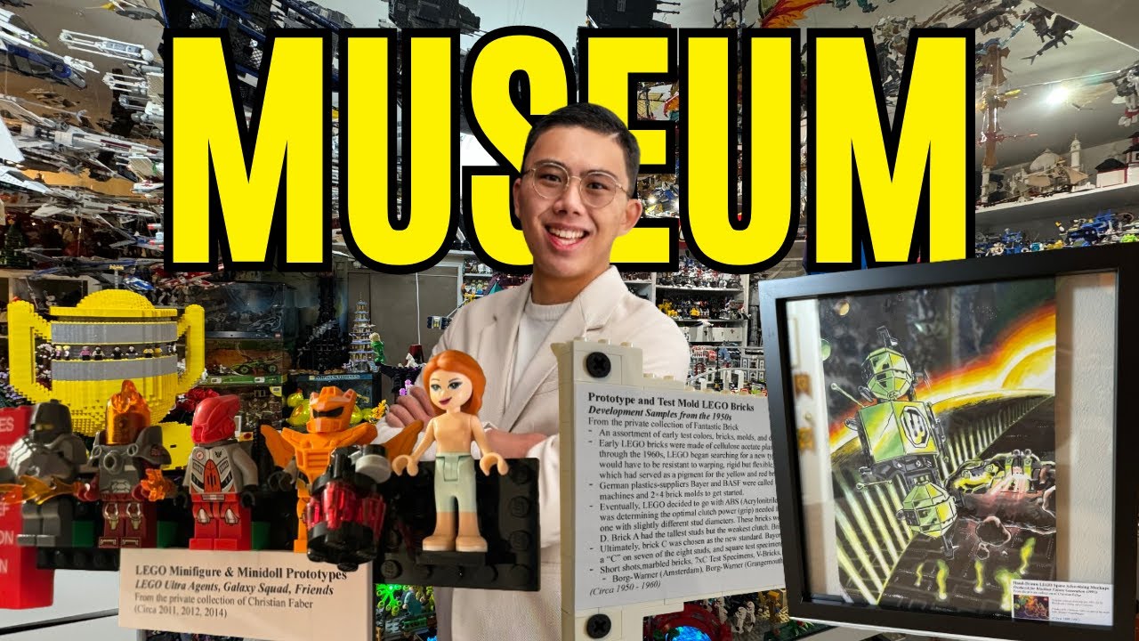 Transforming my LEGO Collection into a MUSEUM: The First Step!