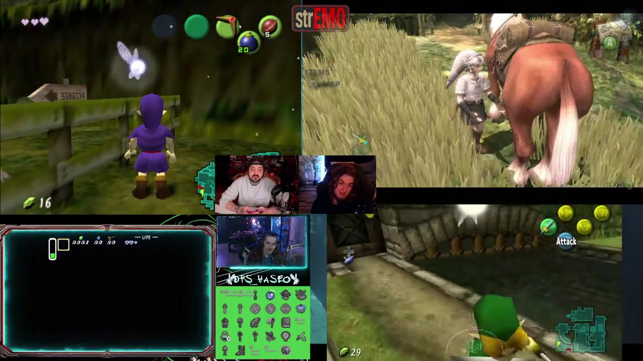 Zelda Multiworld Deathlink – 4 Spiele, 1 Schicksal