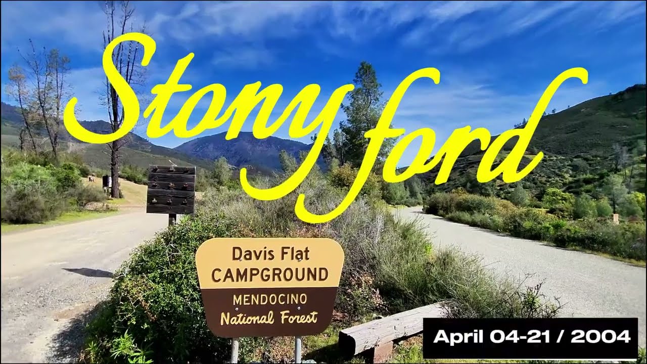 Stonyford Recreation Area OHV California Mendocino National Forest Davis Flat Campground April 2024