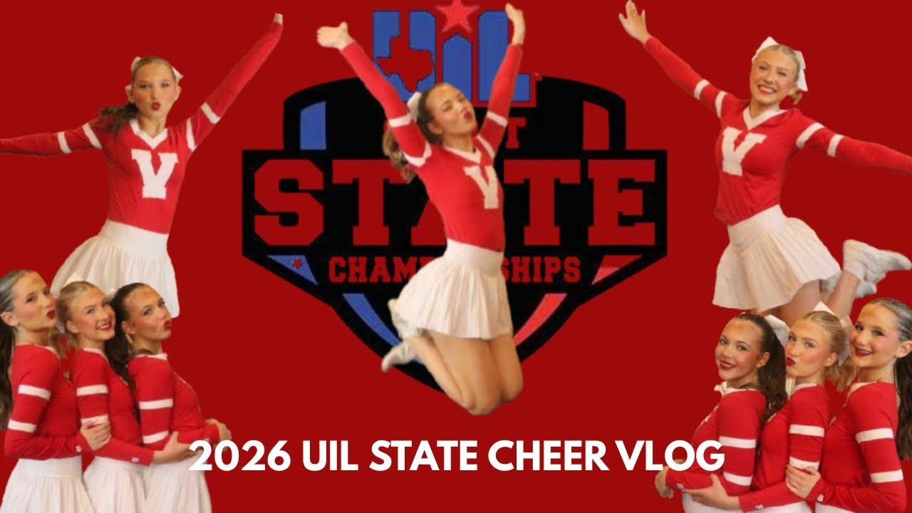 2026 CHEER UIL STATE VLOG